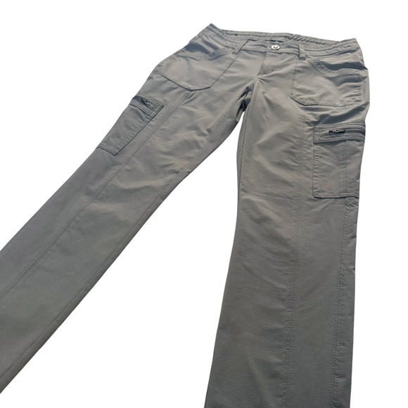 KUHL Horizn Skinny Pants Ripstop Cargo Gray Womens Size 4 Short Hiking Outdoor - Picture 12 of 15